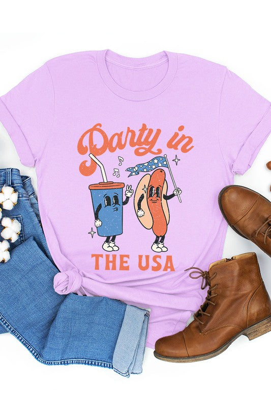 Party in the USA UNISEX SHORT SLEEVE