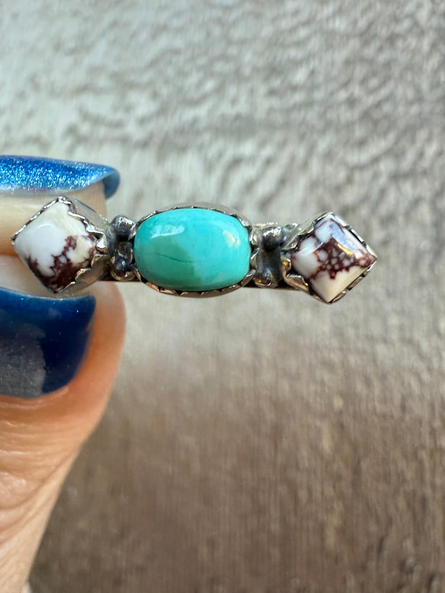 Turquoise Watch Charm Sterling Silver 925