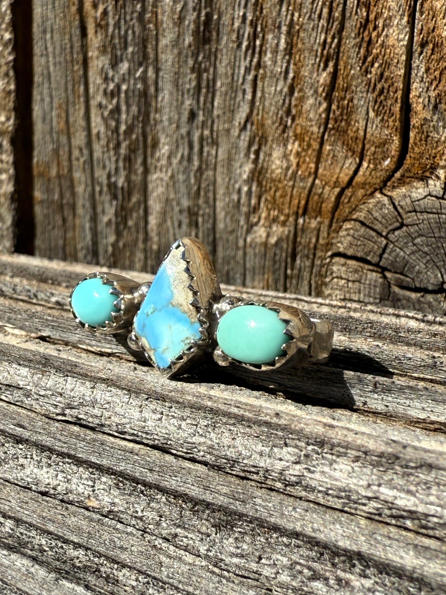Golden Hills Turquoise Apple Smart Watch Charm 925 Sterling Stone Accent