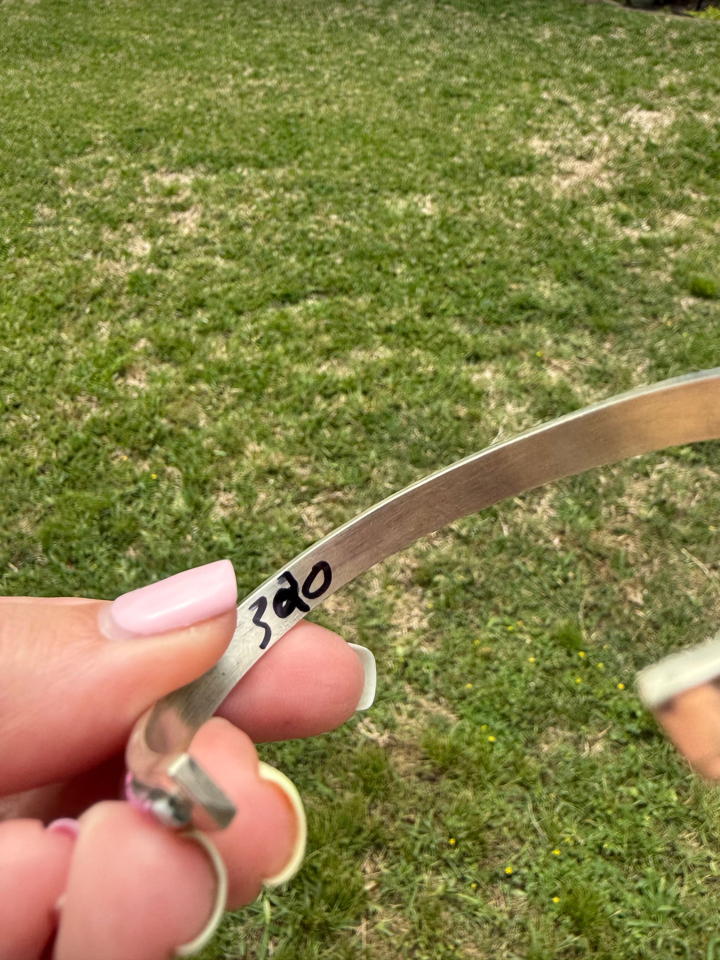 Navajo Cotton Candy Sterling Silver Cuff Bracelet