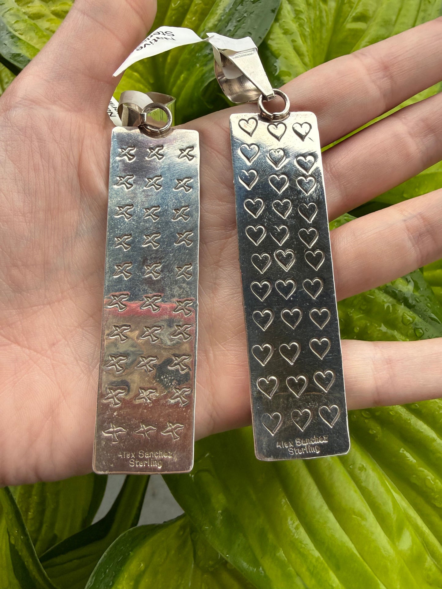 Navajo Turquoise Storyteller Pendant By Alex Sanchez