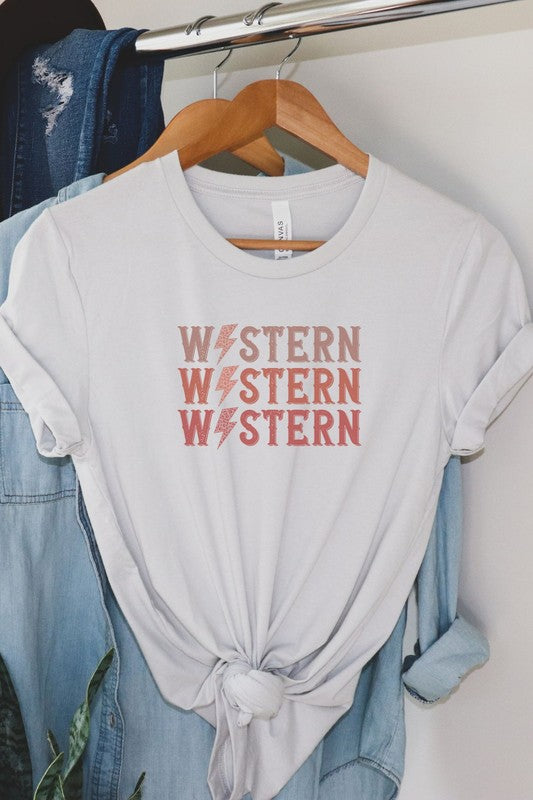 Western Lightning Graphic Tee