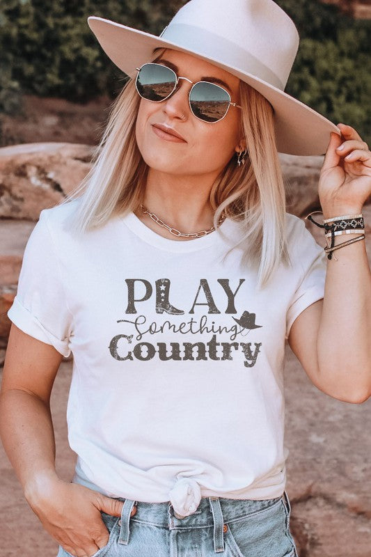 Play Something Country Graphic Tee